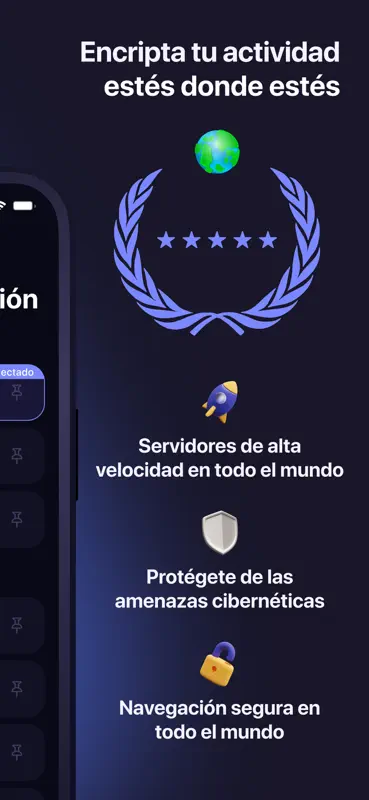 World VPN Proxy: Segura Rápida screenshot 3 of 4