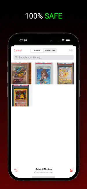 Pokí - find PSA cards screenshot 3