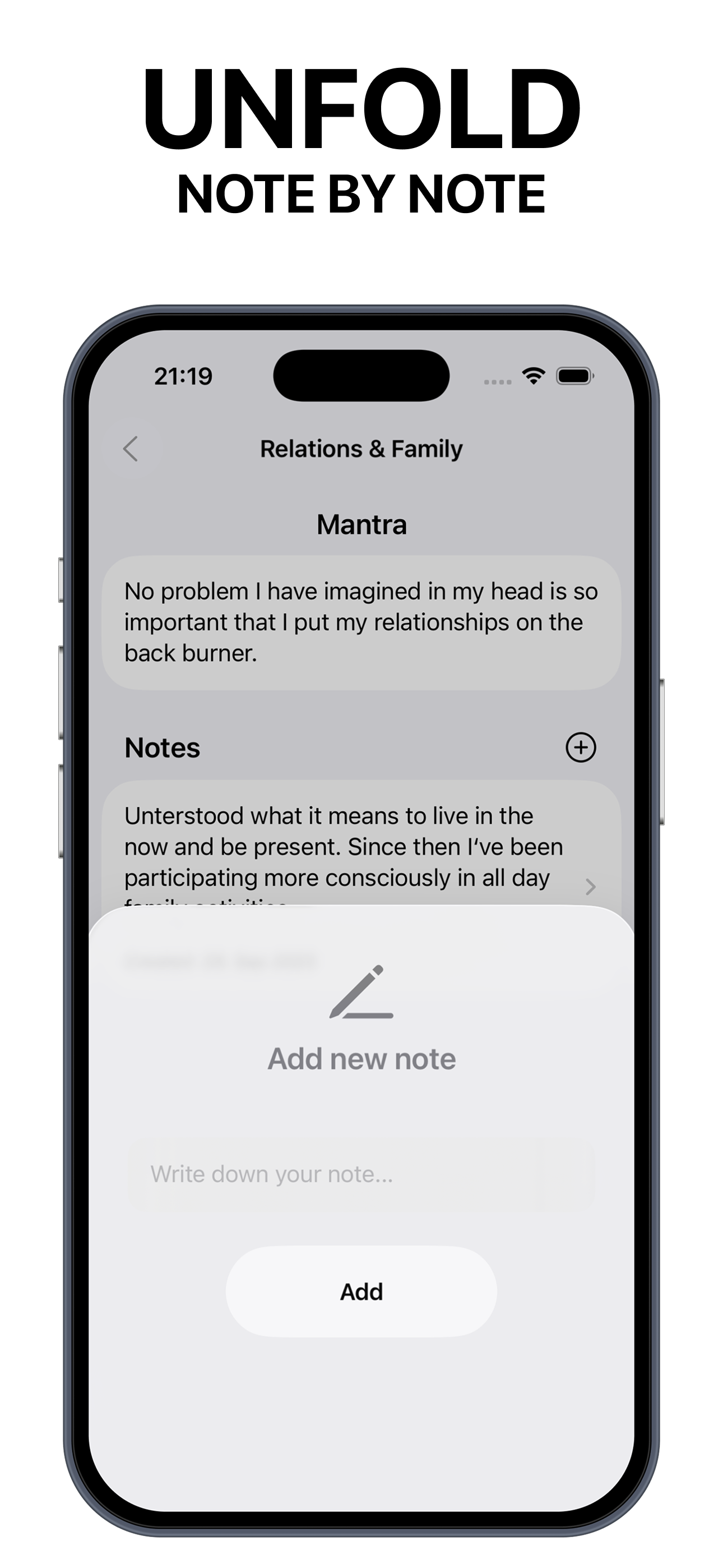 Minimalist Journal - Mindpath screenshot 5