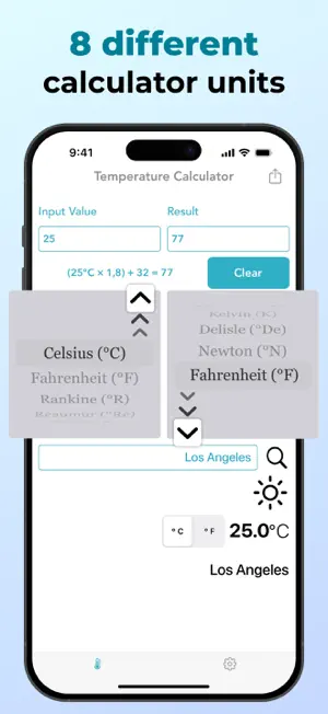 Digital Temperature Converter screenshot 3