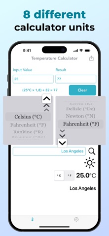 Digital Temperature Converter Screenshot 3 of 6