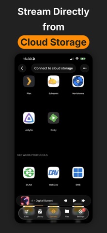Flacbox: Hi-Res Music Player iPhone screenshot