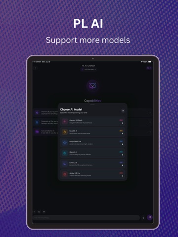 PL AI: Chatbot & AI Writer iPad screenshot