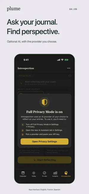 Plume: Private Journal & Diary screenshot 4