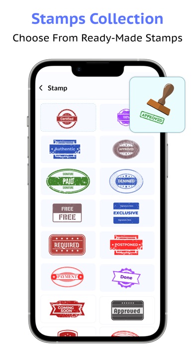 Sign Docs - Signature on PDF iPhone screenshot 5 - Productivity app