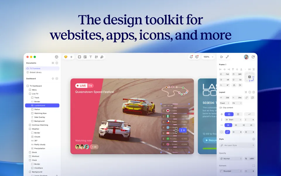 Screenshot 1 of Sketch: digital design toolkit Information