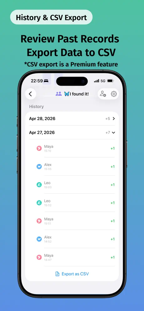 Syncount - Shared Counter‑App screenshot 6