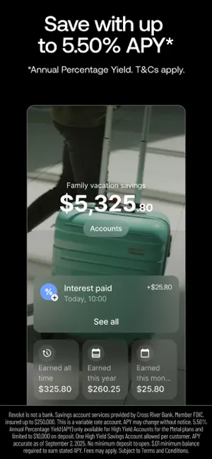 Revolut: send, spend, and save screenshot 2