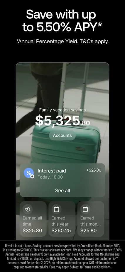 Revolut, App Store screenshot 2