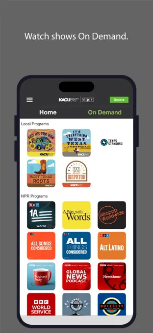 KACU App screenshot 4