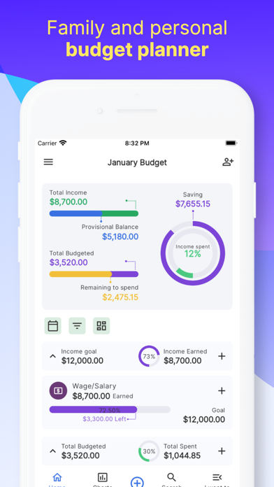 iSaveMoneyGo: Budget Trackerのおすすめ画像1