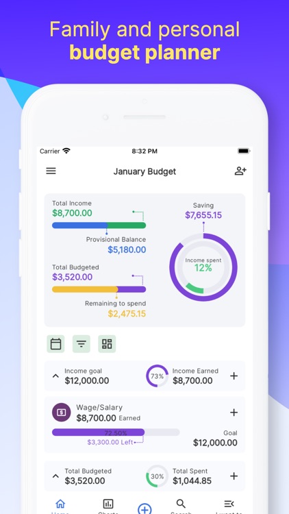 iSaveMoneyGo: Budget Tracker screenshot-0