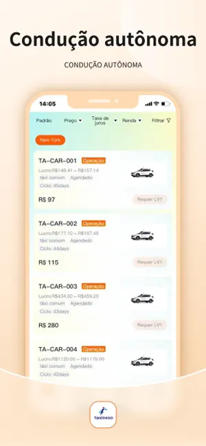 Taxinexo iPhone screenshot 1