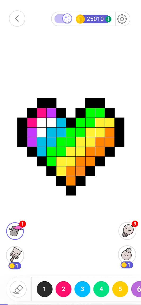 Color by Number：Coloring Games iOS Mod IPA screenshot 4 - iOS game interface