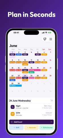 Shift Work Calendar - ShiftGo Screenshot 5 of 8