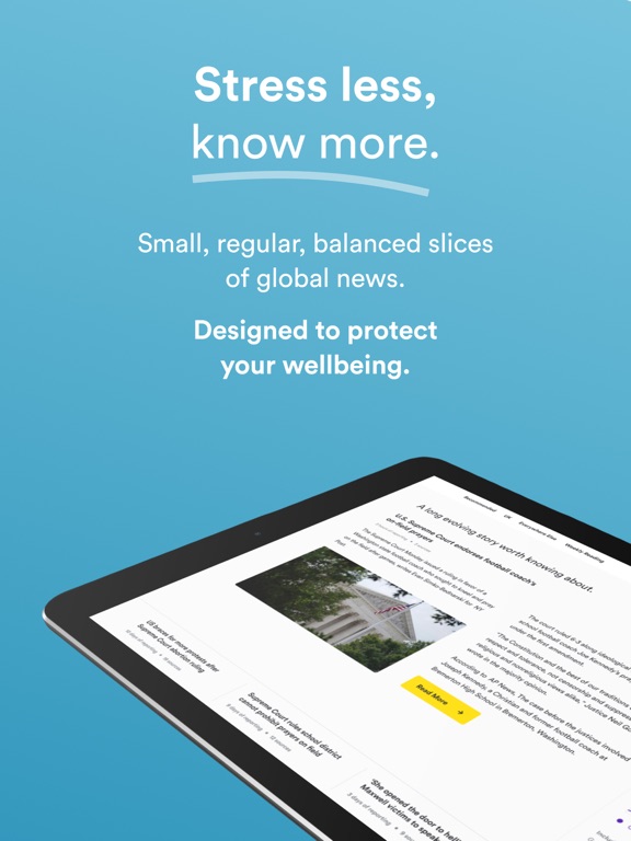 Screenshot #5 pour Nourish - Smart News App