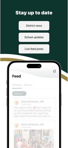 Alma Schools, AR iPhone screenshot