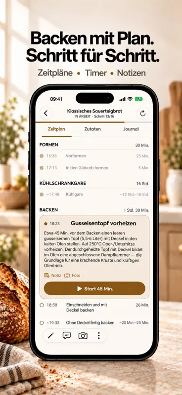 Flourwise: Sauerteig & Backen screenshot 1 of 8