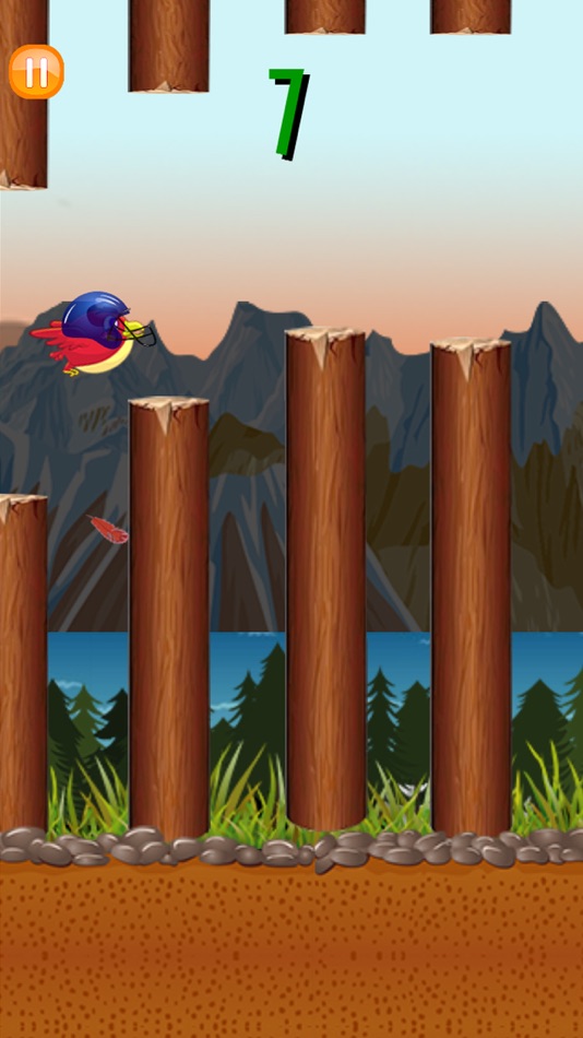 #4. Chirpy - Helmet Head Bird (iOS) 由: ROBERTO MANONGDO