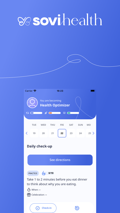 Sovi Health Screenshot