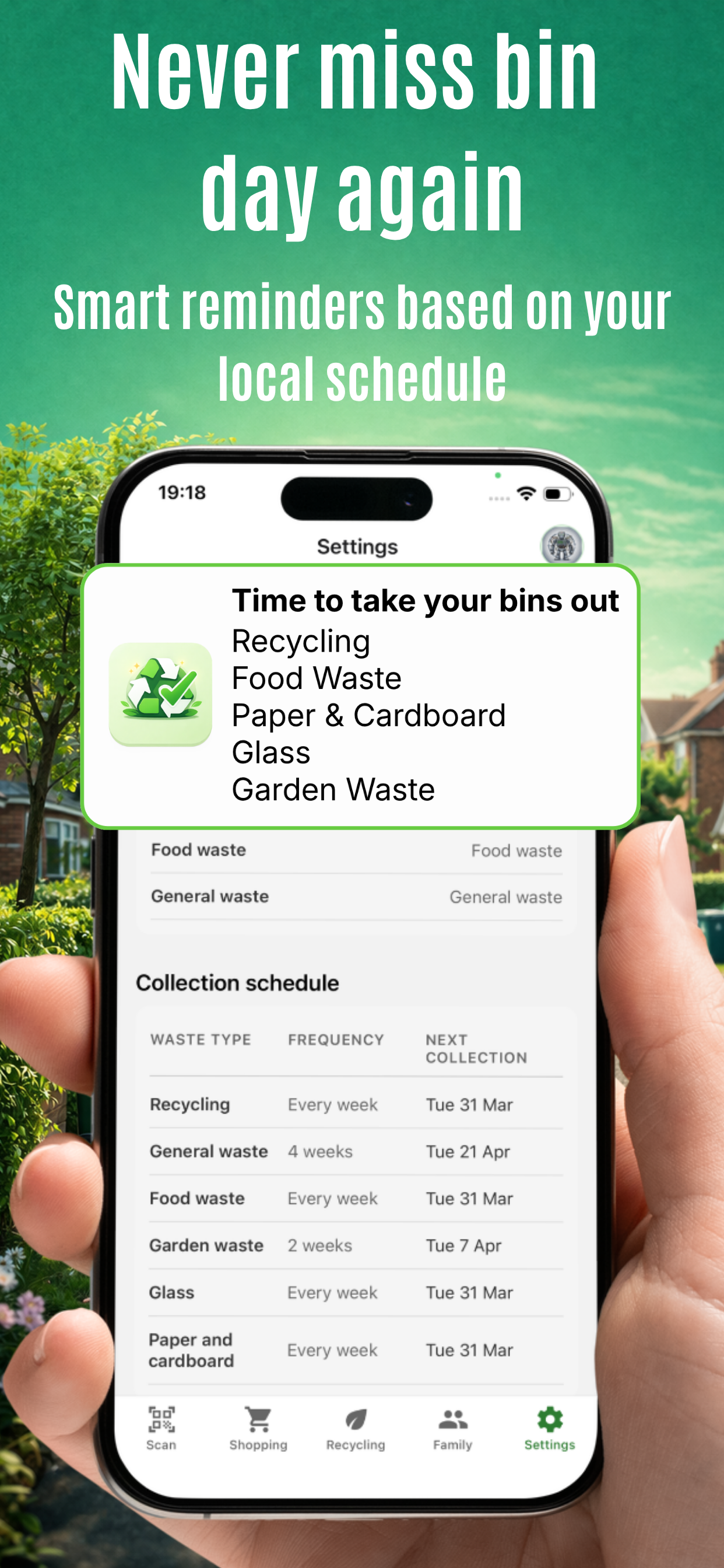 BinRight: Recycling & Bins