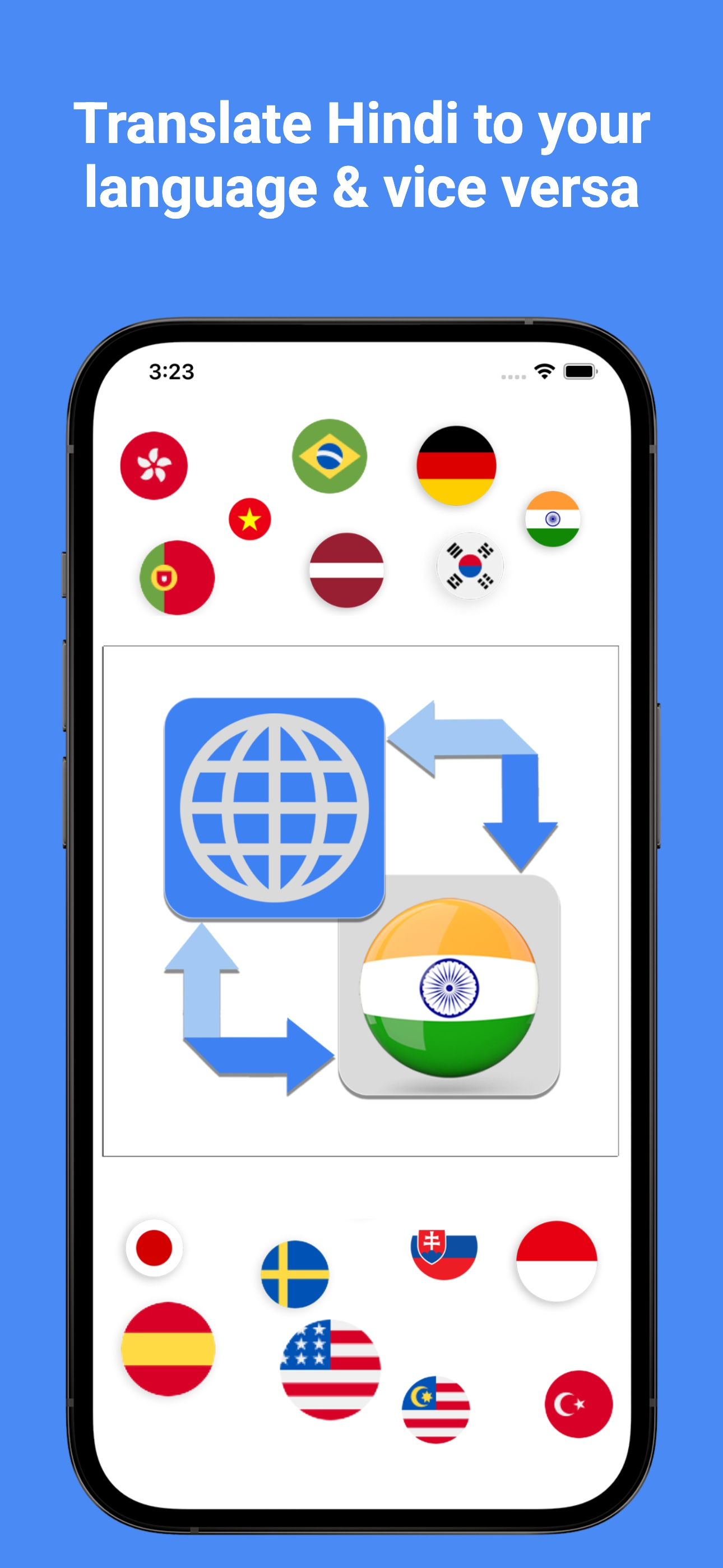 Translator : Hindi, Telugu ..