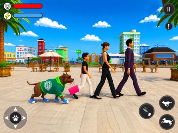 Pitbull Dog Simulator Pet Life iPad screenshot