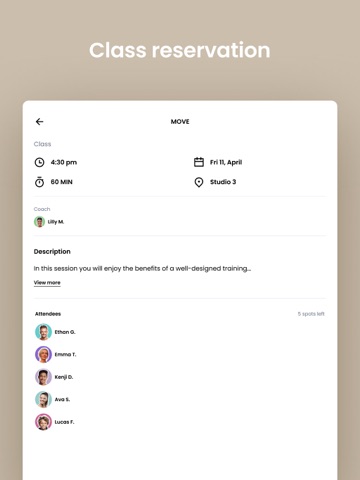 Club KMO iPad screenshot