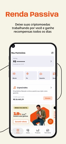 MB | Mercado Bitcoin: criptos iPhone screenshot 4