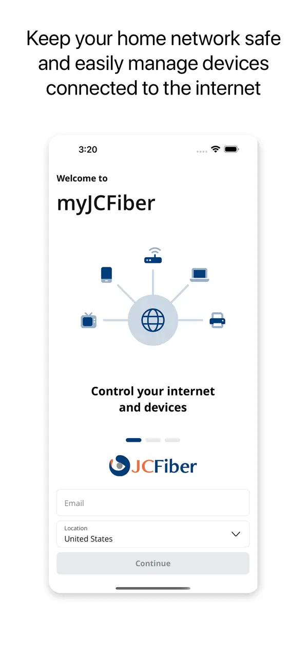 Screenshot #1 pour myJCFiber - built on CommandIQ