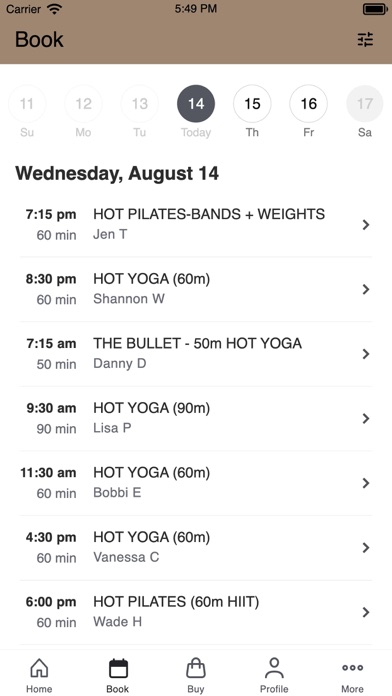 Hot Yoga 101 - Vancouver Screenshot