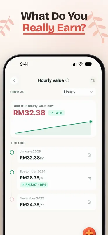 Money2Time: Expense Tracker screenshot 8 of 9