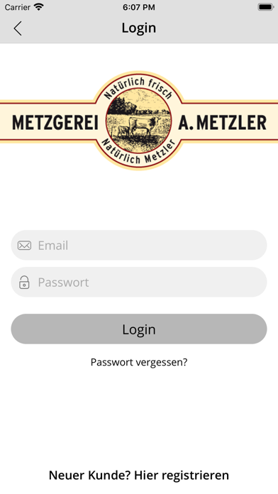 Metzgerei Metzler Screenshot
