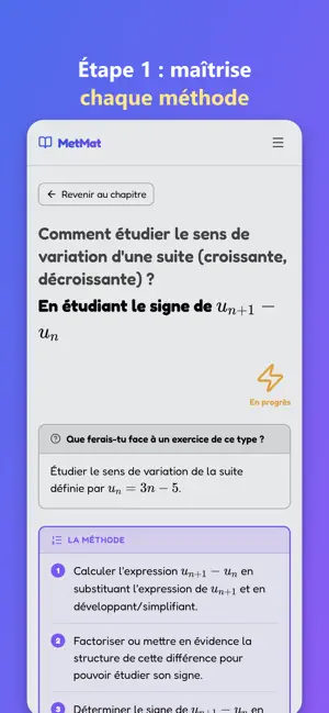 MetMat : la méthode en maths screenshot 4