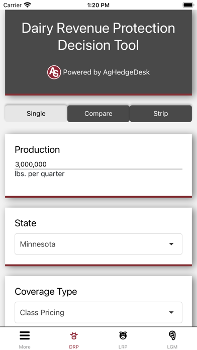 Screenshot 2 of Ag Hedge App