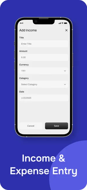 Personal Easy Budget Tracker screenshot 3