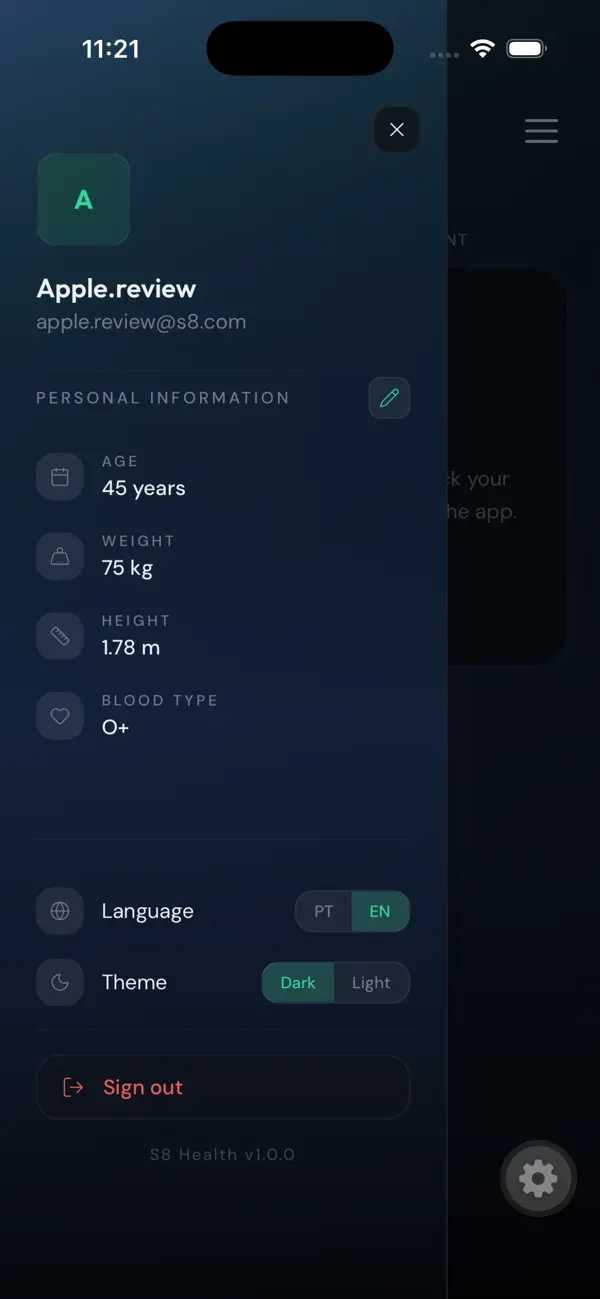 Screenshot #2 pour S8 Health