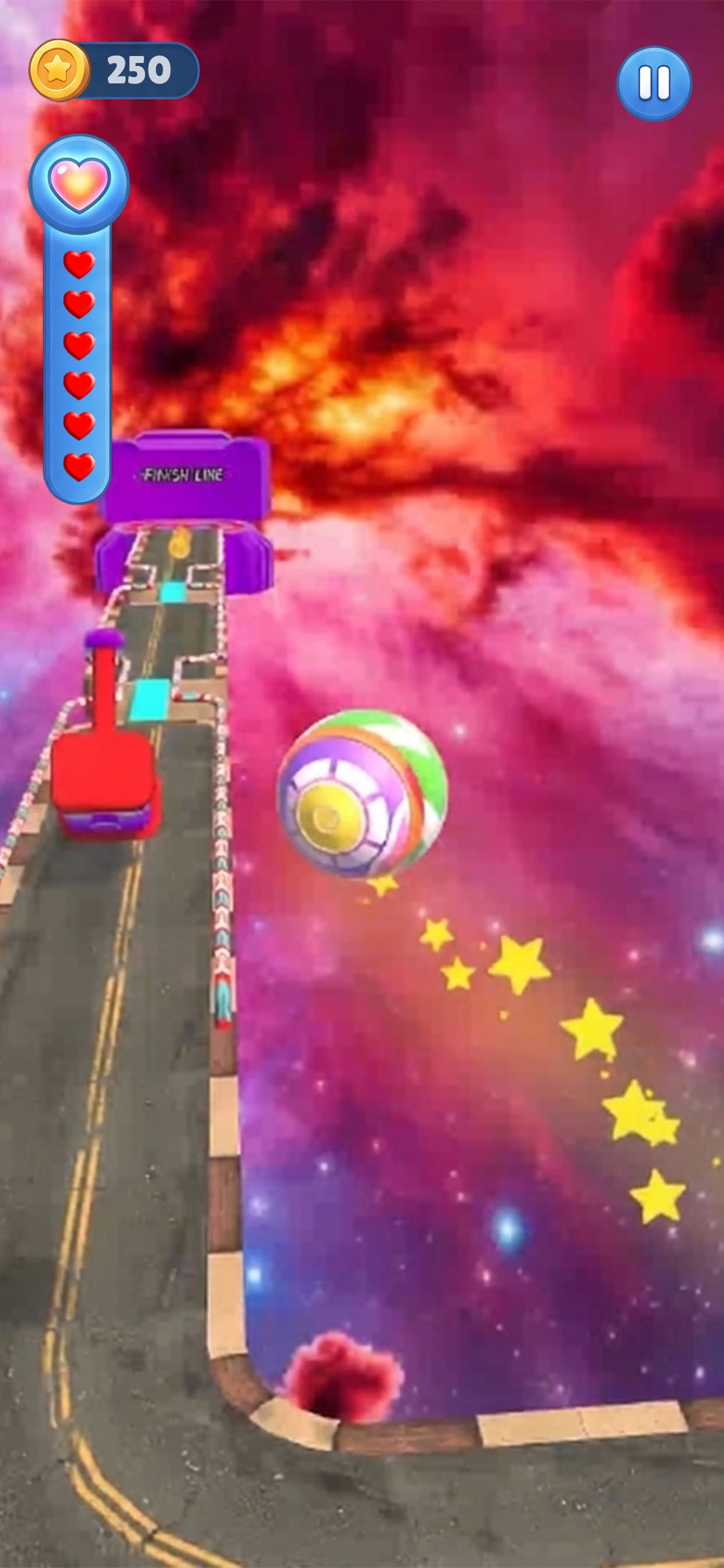 Screenshot 4 of Rolling Ball- Sky Adventure 3D
