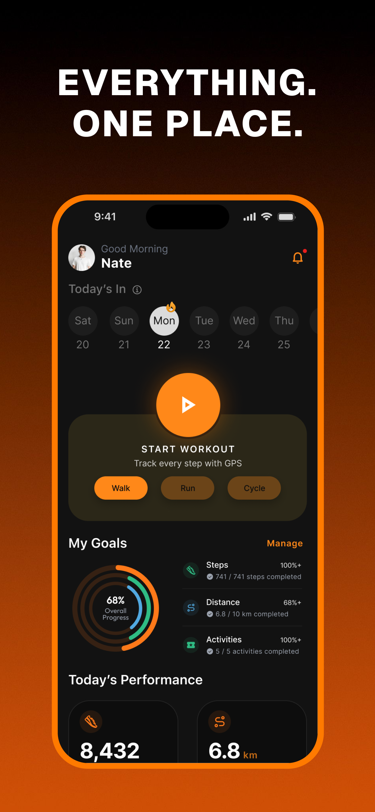 MapStride: Run & Walk Tracker screenshot 3