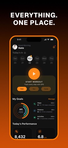 MapStride: Run & Walk Tracker Screenshot 3 of 7