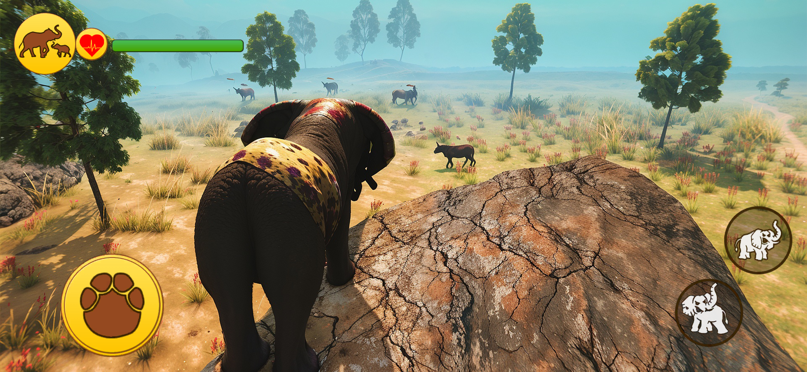 Wild Elephant Simulator Family