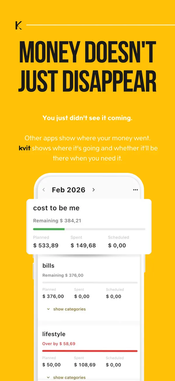 #2. kvit (iOS) Ved: Gustavo Aguiar
