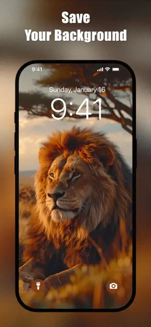 Lion Wallpapers 4K | HD screenshot 3