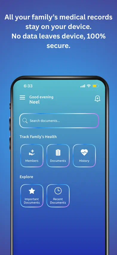 MediTrack - Family Health screenshot 1
