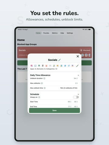 SmartBlock: Focus with Puzzles iPad screenshot