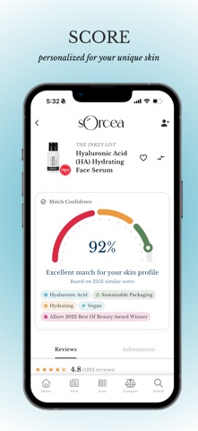 Sorcea - Skincare & Cosmetics iPhone screenshot