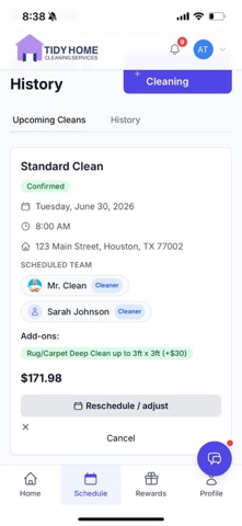 Tidy Home Cleaning Services Screenshot 2 of 5