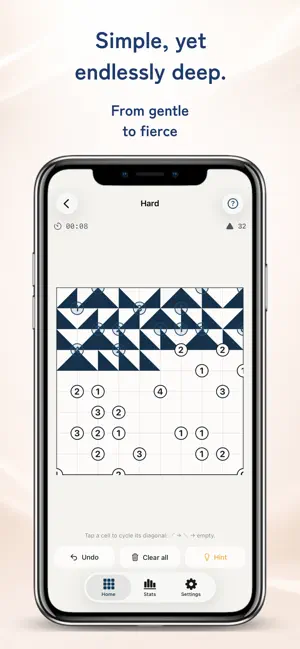ShakaShaka: Slant Logic Puzzle screenshot 3