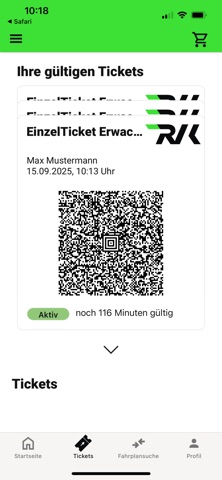 RVK.mobile iPhone screenshot