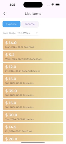 EXPENTIO screenshot
